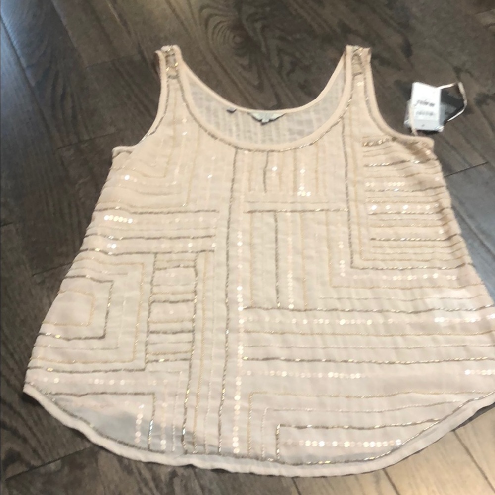 Guess Beaded Top NWT